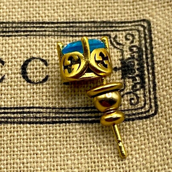Gucci Blue Topaz Studs - Picture 5 of 11